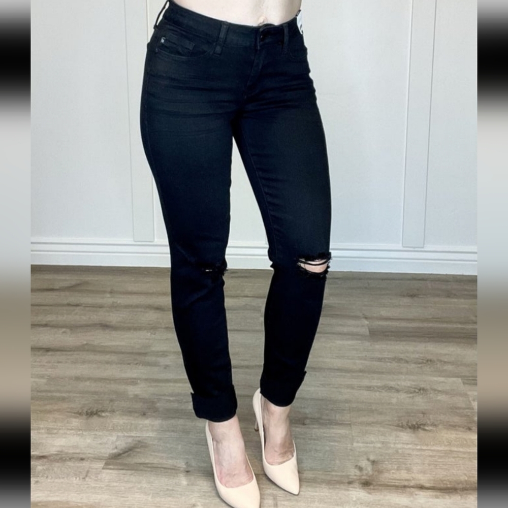 NWT Judy Blue 13 Black Slim Fit Jeans